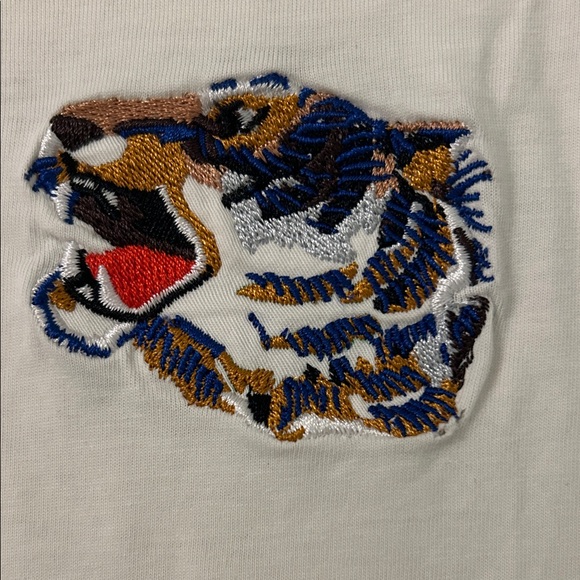 Kenzo White Graphic Short Sleeve Tee - Picture 3 of 5